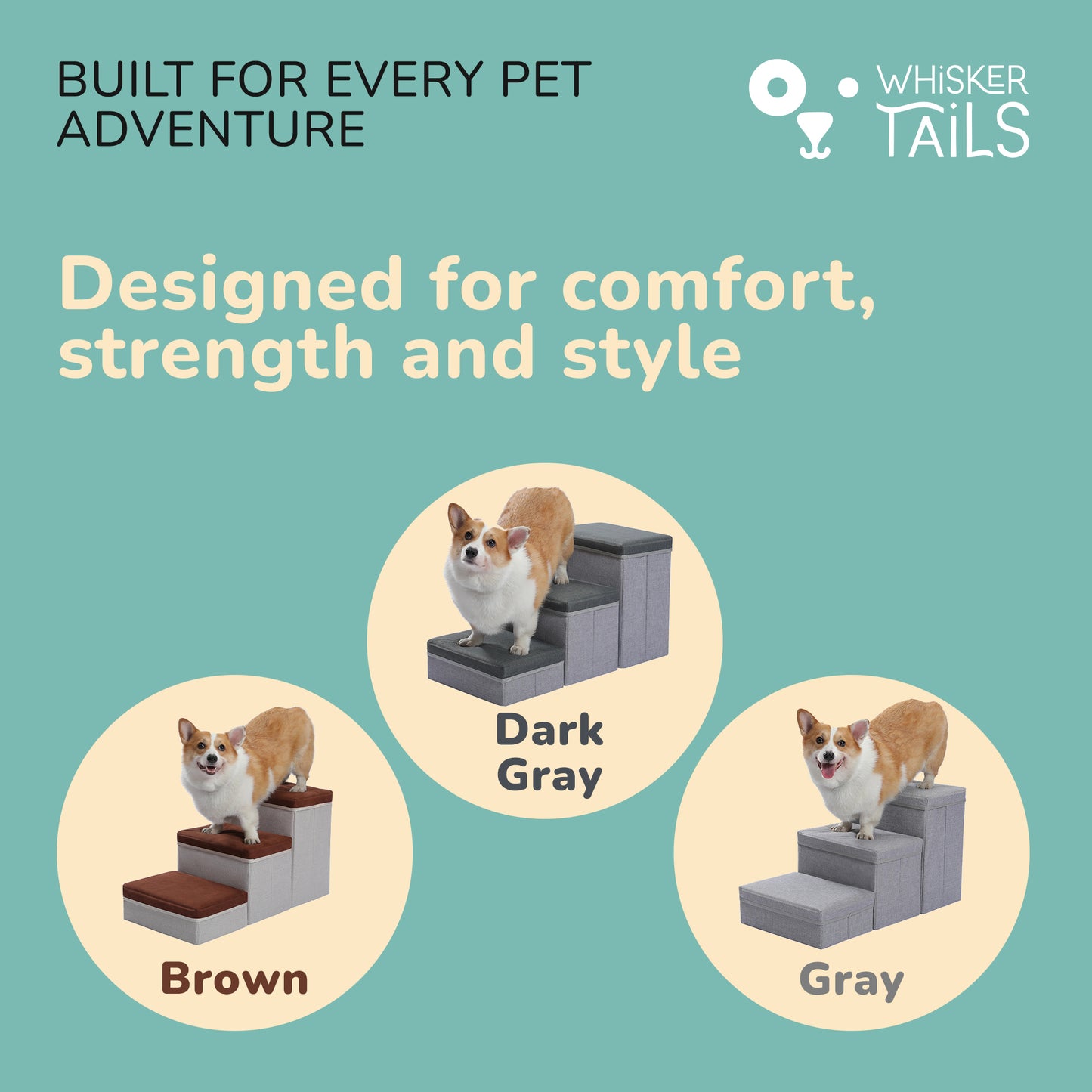 FurLadder™ | Sturdy Steps, Happy Pets